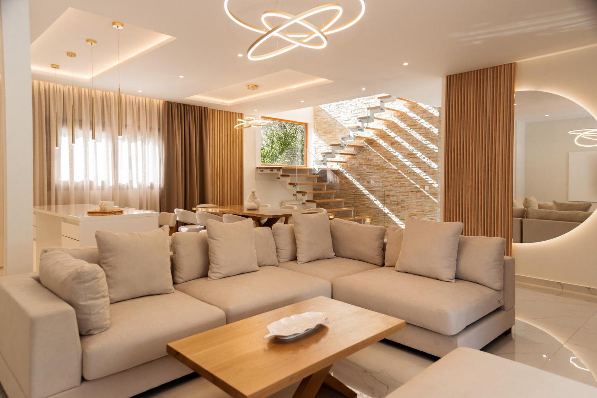 Villa Vasillis-heated Swimming Pool With Infinity View Vitalades